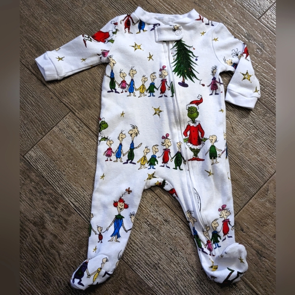Grinch footie